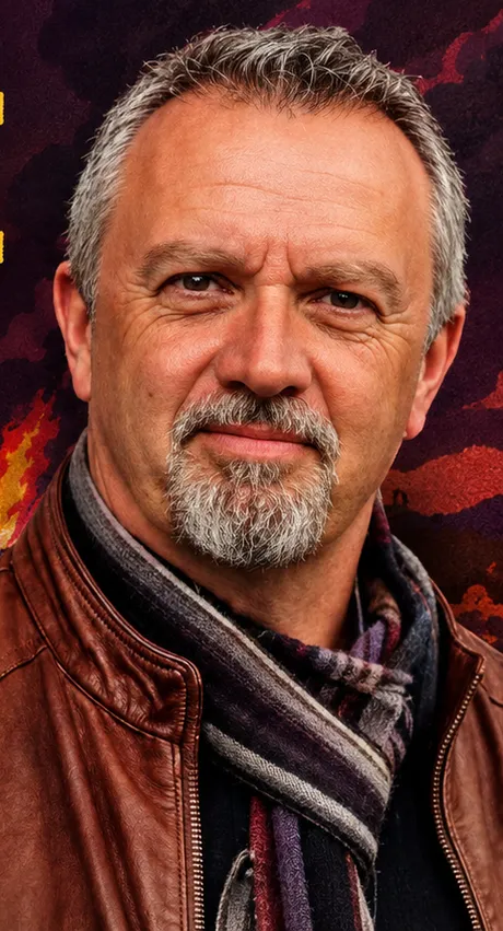 Portrait of author Guy Hale